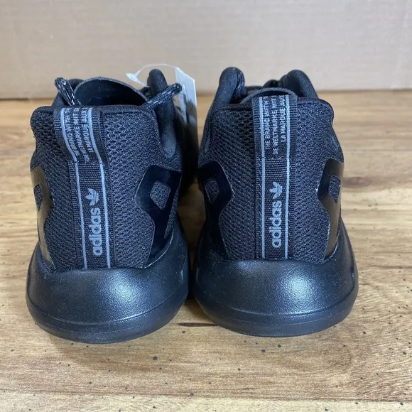 Adidas Originals ZX 2K FLUX C Kids Size 2.5 Sneakers Black School Shoes Athletic