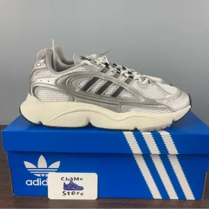 Adidas Ozmillen Athletic White Silver Shoes Sneakers IF4015 Men's Sz
