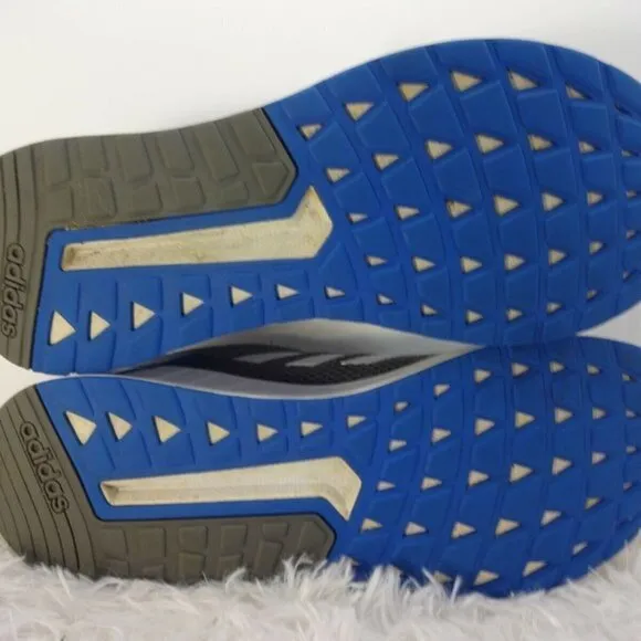 𝅺adidas Questar Ride Men's Size 11.5 Gray Blue Running Shoes Sneakers DB1344