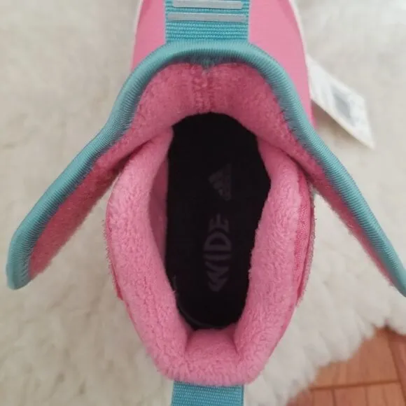 ADIDAS Rapidazen Winter Ready Toddler Girl Ankle Boots Pink Size 8.5
