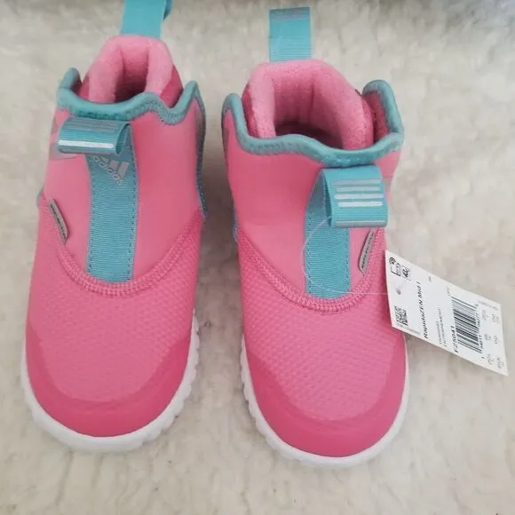 ADIDAS Rapidazen Winter Ready Toddler Girl Ankle Boots Pink Size 8.5