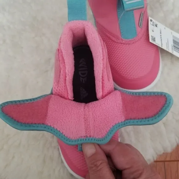 ADIDAS Rapidazen Winter Ready Toddler Girl Ankle Boots Pink Size 8.5