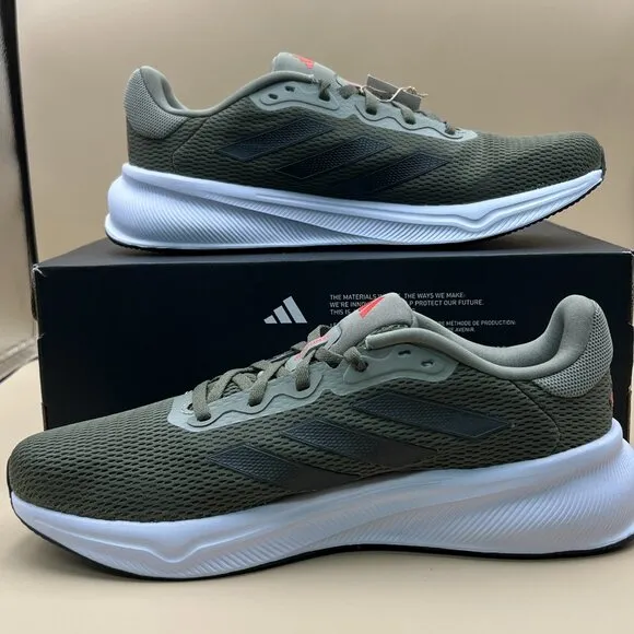 Adidas Response Running Shoes Men's Size 10.5 &amp; 8.5 Olive Strata