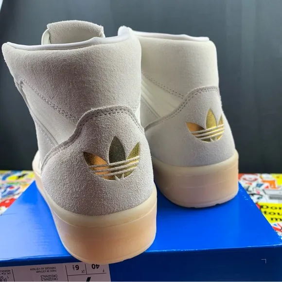 Adidas Rivalry HI Suede Gold Men's Various Sizes