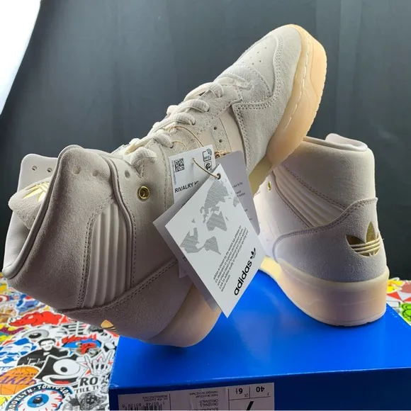 Adidas Rivalry HI Suede Gold Men's Various Sizes