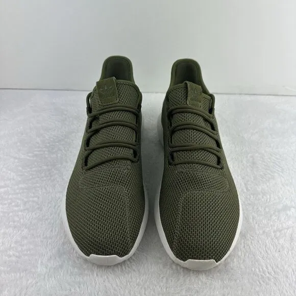 Adidas Running Shoes Tubular Shadow Knit Trainers AC7014 Olive Green Size‎ 12