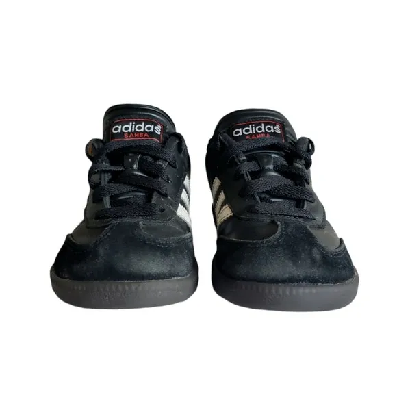 Adidas Samba Kids Size 13.5 Shoes Classic Core Black White Sneakers