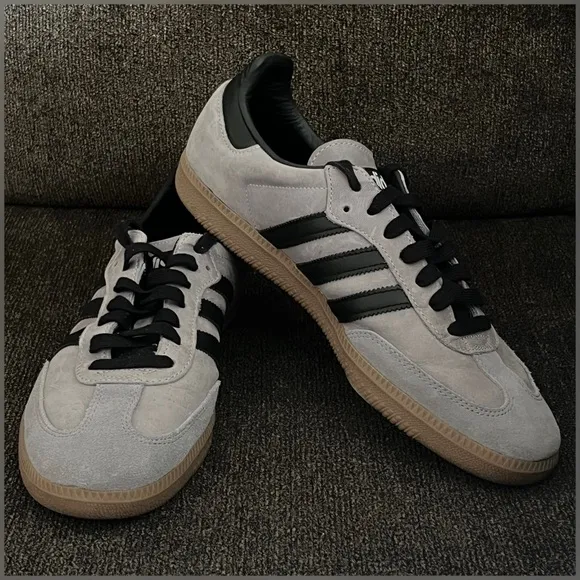 Adidas Samba OG IE9164 Halo Silver Color Men’s-Size 10