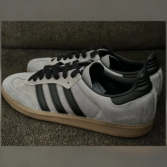 Adidas Samba OG IE9164 Halo Silver Color Men’s-Size 10