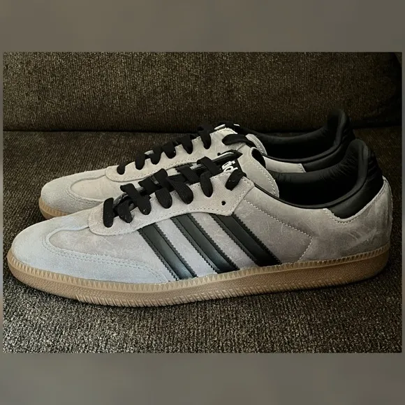 Adidas Samba OG IE9164 Halo Silver Color Men’s-Size 10