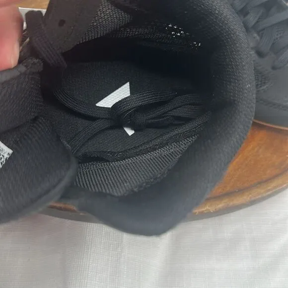 Adidas Shoes Boys 4.5 Wrestling HVC k Lutte Black White Athletic Boots