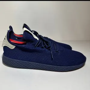 Adidas Shoes Mens Size 13 Pharrell Williams Pw Tennis Hu Sneakers Blue (31 Box 4