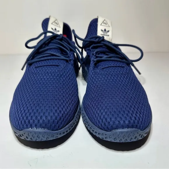 Adidas Shoes Mens Size 13 Pharrell Williams Pw Tennis Hu Sneakers Blue (31 Box 4