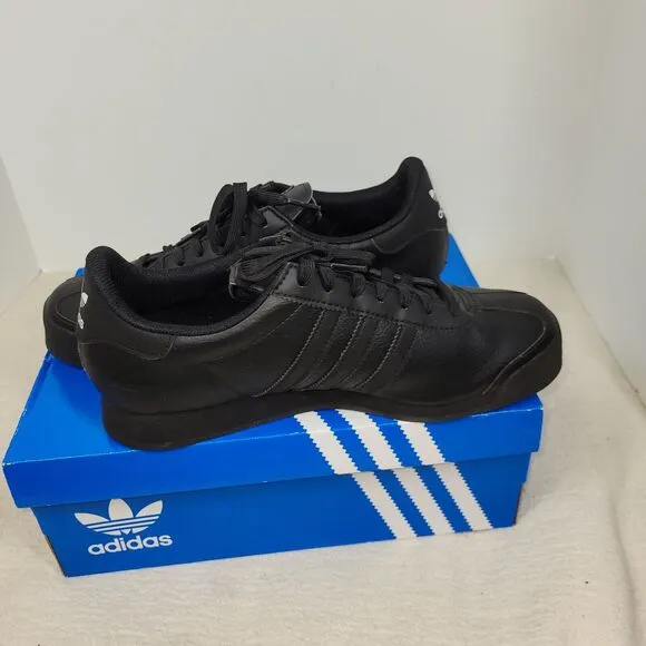 Adidas Shoes Mens Size 9.5 Black Originals Samoa Core Black FV609 2 Athletic