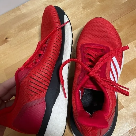Adidas Solar Drive 19 M EF0790 running shoes red Mens  shoes size 7.5