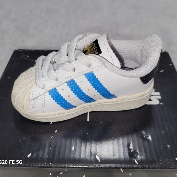 ADIDAS * Star Wars Superstar El I * SIZE 3 * Baby Shoes * The Dark Side *