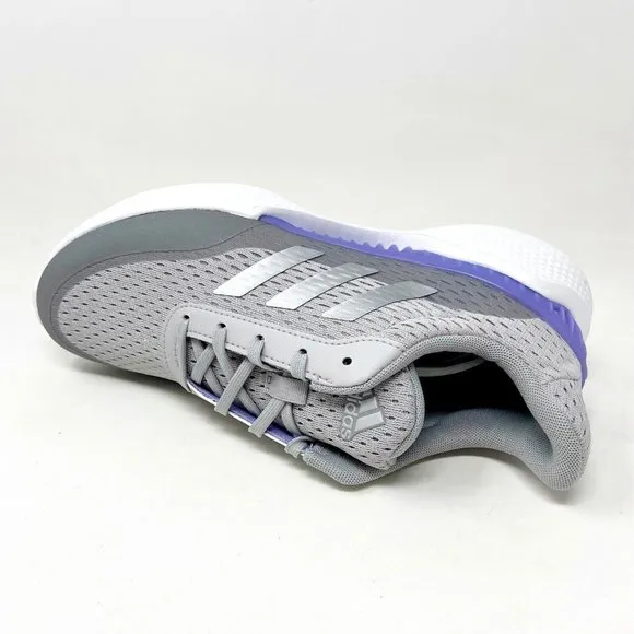 Adidas Summervent Grey Silver Purple Womens Spikeless Golf Shoes GV9749