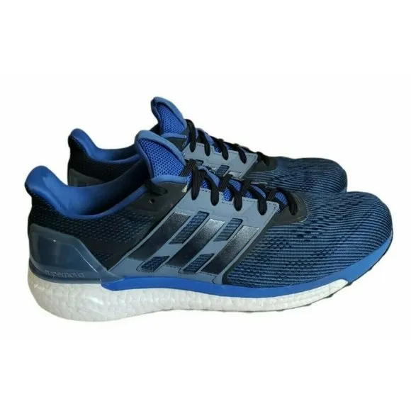 Adidas Supernova Boost Hi Res Blue Running Shoes Sneakers CG4020 Men's Size 14