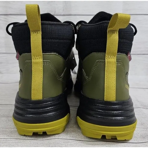 Adidas Terrex Unity Leather Mid Cold RDY Olive Hiking Boots Mens 10.5 Fast Ship