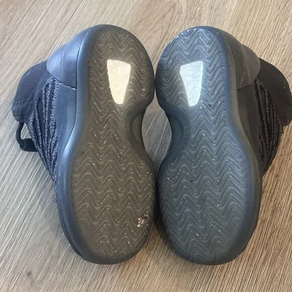 Adidas Toddler Baby Yeezy QNTM 'Onyx' GX1319 Size 5K Sneakers Shoes EUC