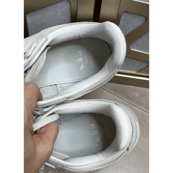 adidas Treziod Gray White GY0729 Size 9 Men Leather / Suede Sneakers Shoes