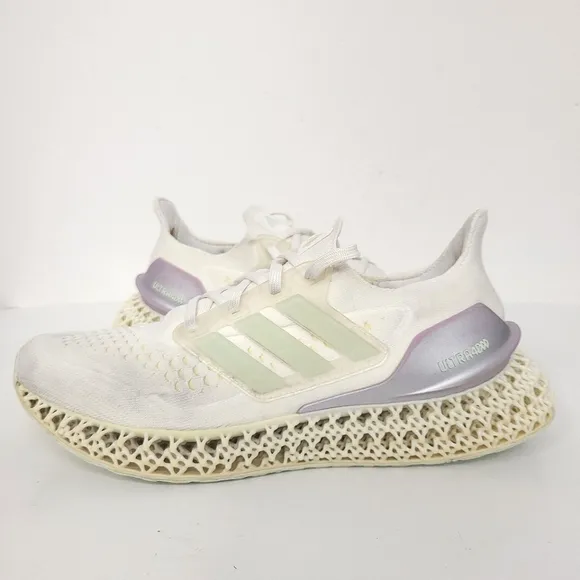 adidas Ultra 4DFWD Running women's Shoes GX6634 CloudWhite/Linen Green
