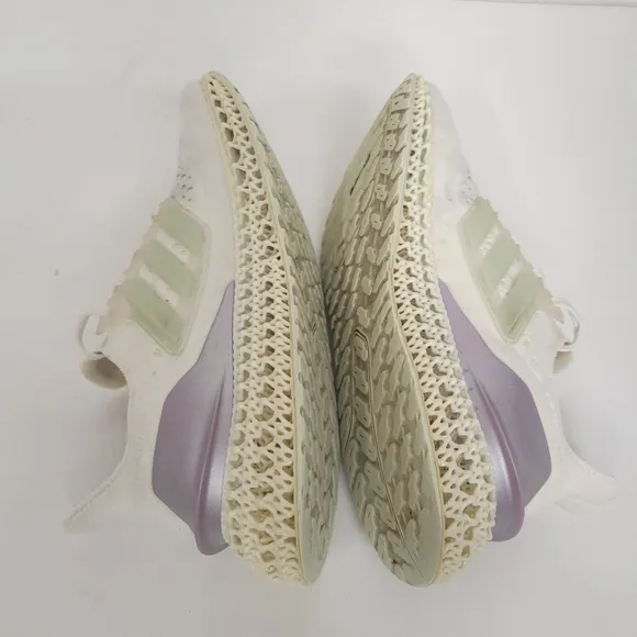 adidas Ultra 4DFWD Running women's Shoes GX6634 CloudWhite/Linen Green