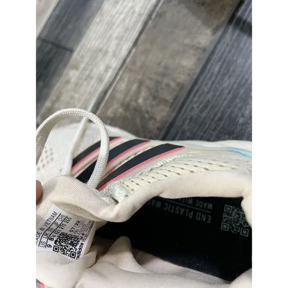 Adidas Ultra Boost Web DNA Men's Size 9 US GX2131 White Lace Up Athletic Shoes