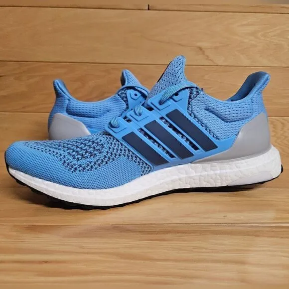 Adidas Ultraboost 1.0 Size 9.5 Semi Blue Burst ID5878 Running Sneaker Shoes