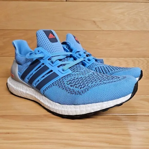 Adidas Ultraboost 1.0 Size 9.5 Semi Blue Burst ID5878 Running Sneaker Shoes