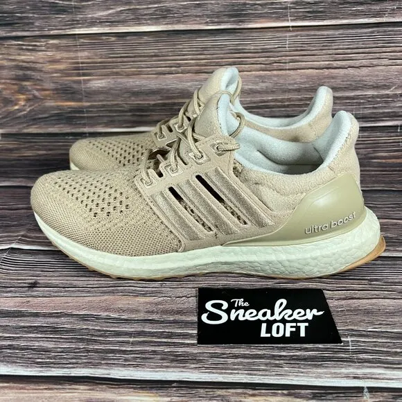 Adidas‎ Ultraboost 1.0 Women's Beige Athletic Shoes