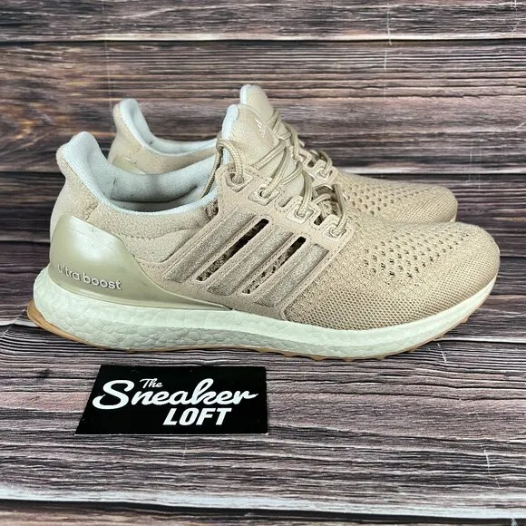 Adidas‎ Ultraboost 1.0 Women's Beige Athletic Shoes