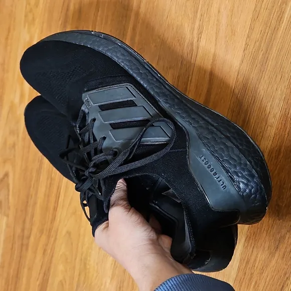 Adidas Ultraboost Black Running Shoes Size 12