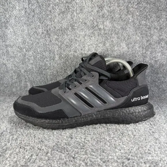 Adidas Ultraboost 1.0 S&amp;L Mens 8 Shoes Black Gray Running Athletic Sneakers