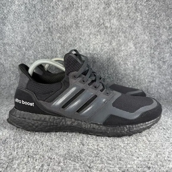 Adidas Ultraboost 1.0 S&amp;L Mens 8 Shoes Black Gray Running Athletic Sneakers
