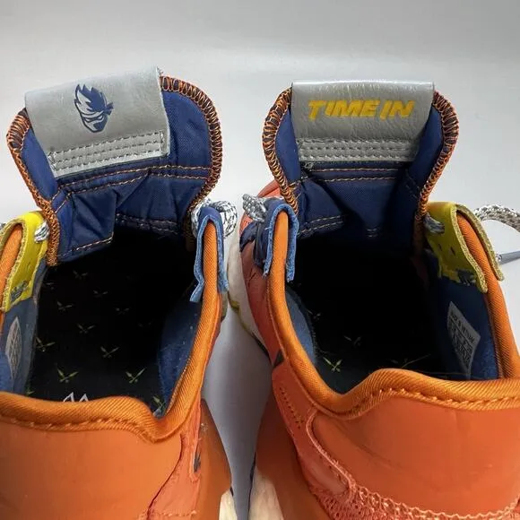 adidas X Ninja Nite Jogger Shoes Orange Sz 4.5 Youth Running Sneakers Colorful