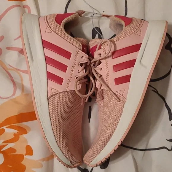 Adidas Youth Girl's Original X PLR Pink Athletic Shoes Size 3