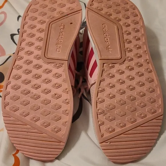 Adidas Youth Girl's Original X PLR Pink Athletic Shoes Size 3