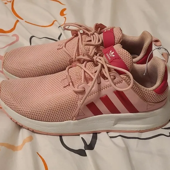 Adidas Youth Girl's Original X PLR Pink Athletic Shoes Size 3