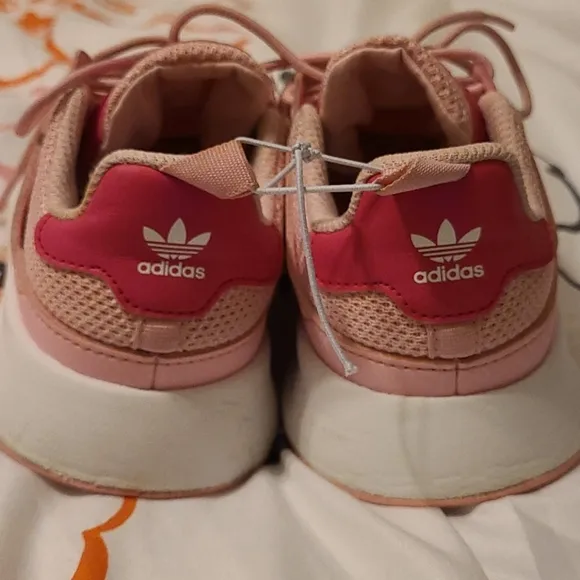 Adidas Youth Girl's Original X PLR Pink Athletic Shoes Size 3