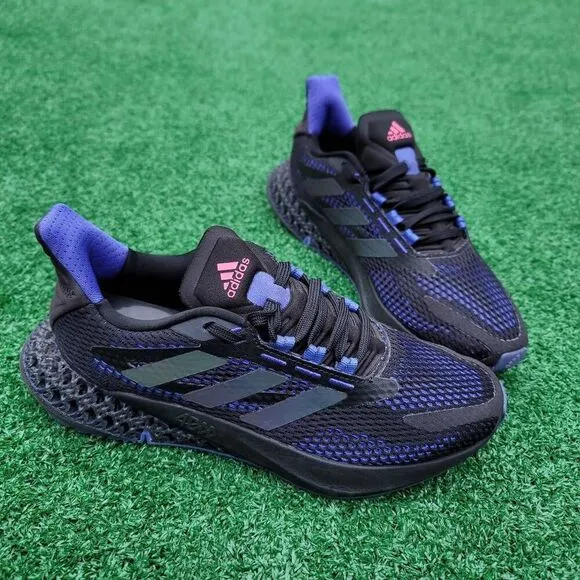 adidas 4DFWD Pulse Black Sonic Ink - Men's Running Shoes - SIZE 6.5
