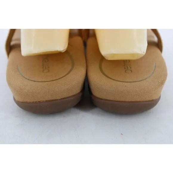AETREX Izzy Sandles Women 10/41 US  Cork Synthetic Arch Support