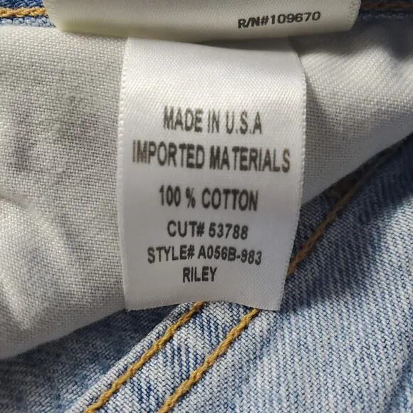 Agolde Riley High Rise Crop Jeans 29 / 8