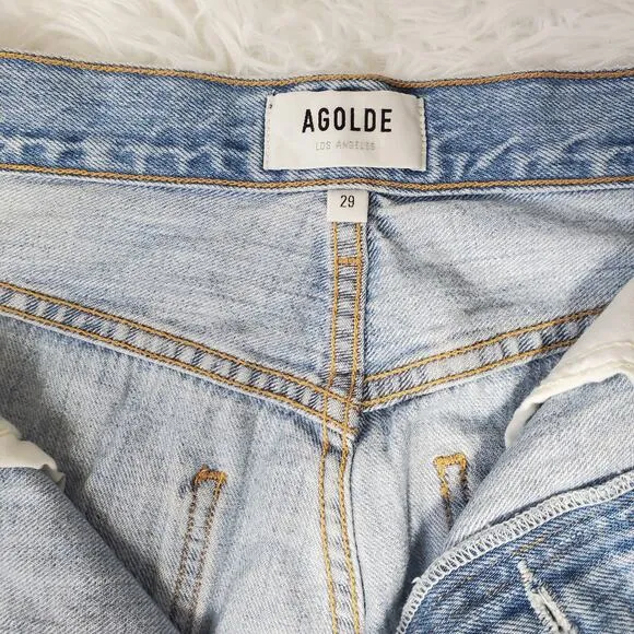 Agolde Riley High Rise Crop Jeans 29 / 8