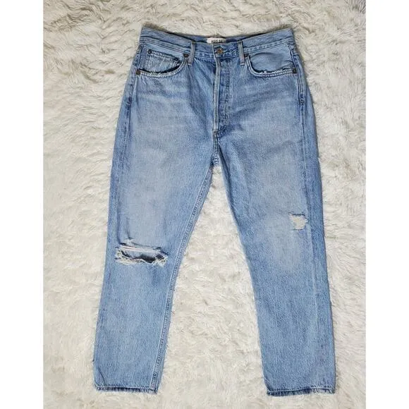 Agolde Riley High Rise Crop Jeans 29 / 8