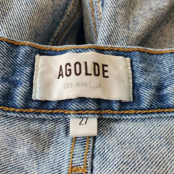 Agolde Riley High Rise Jeans Escalate 27 / 4