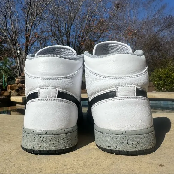Air Jordan 1 Mid White Cement - Size 11‎ Men’s