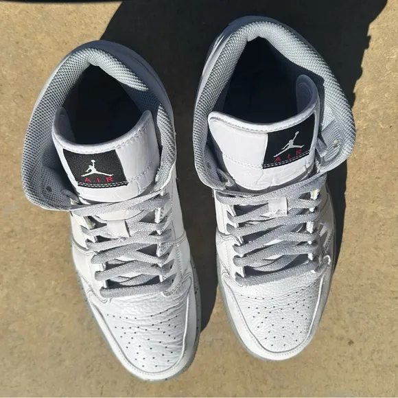 Air Jordan 1 Mid White Cement - Size 11‎ Men’s