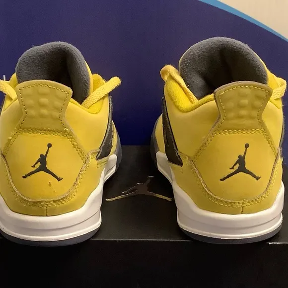 Air Jordan 4 Lightning Toddler Size 13c.