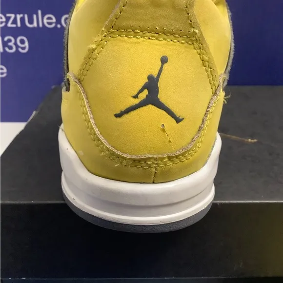 Air Jordan 4 Lightning Toddler Size 13c.